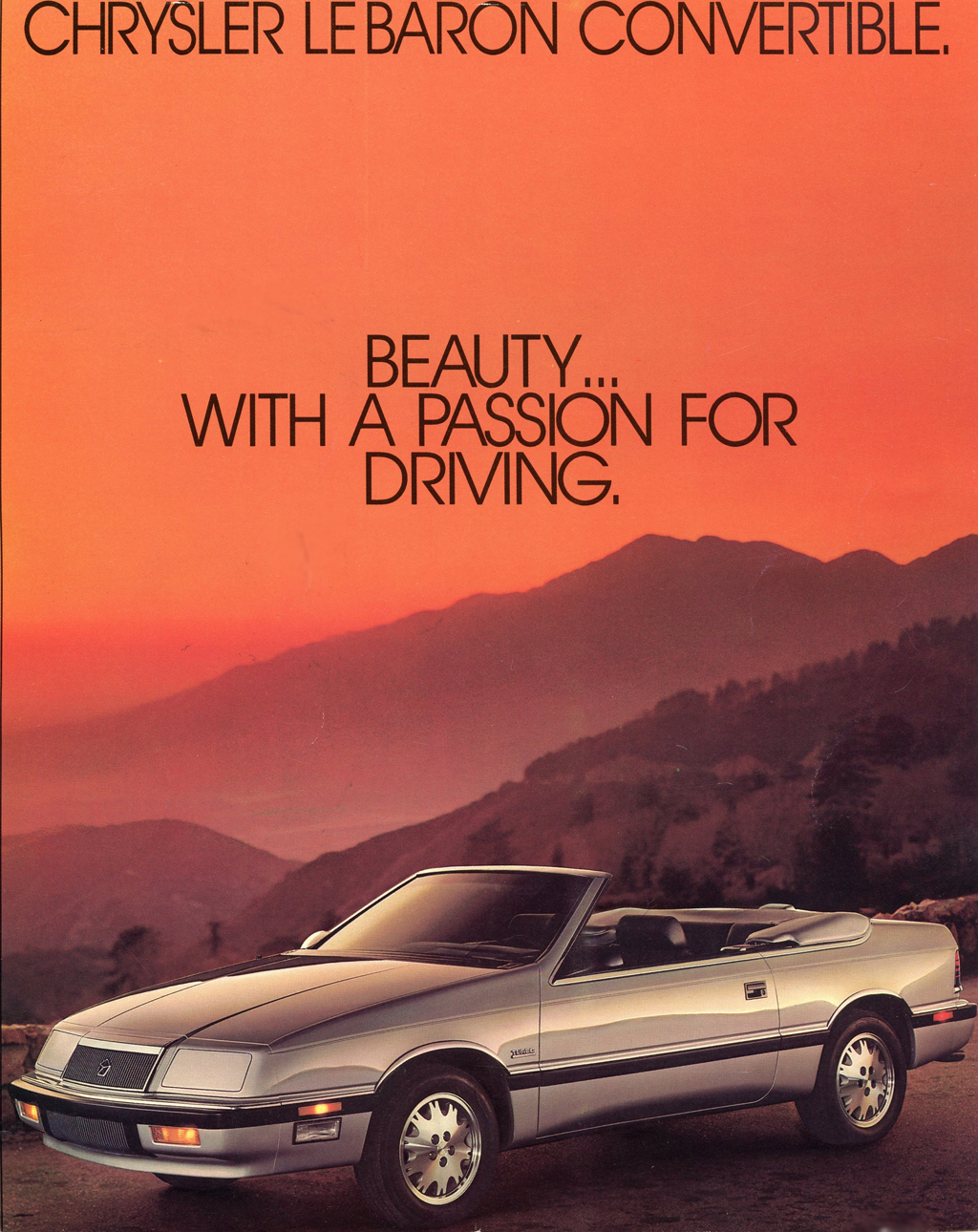 1987 Chrysler Auto Advertising